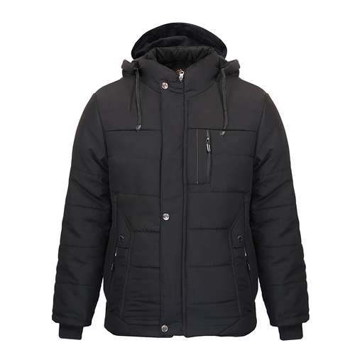 کاپشن مردانه مدل بهمن کد Da-2023 رنگ مشکی