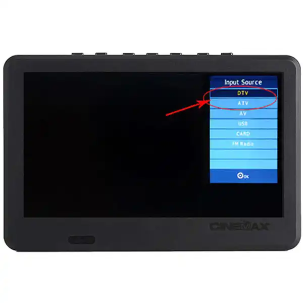 مانیتور خودرو سینمکس مدل D9 سایز 9 اینچ