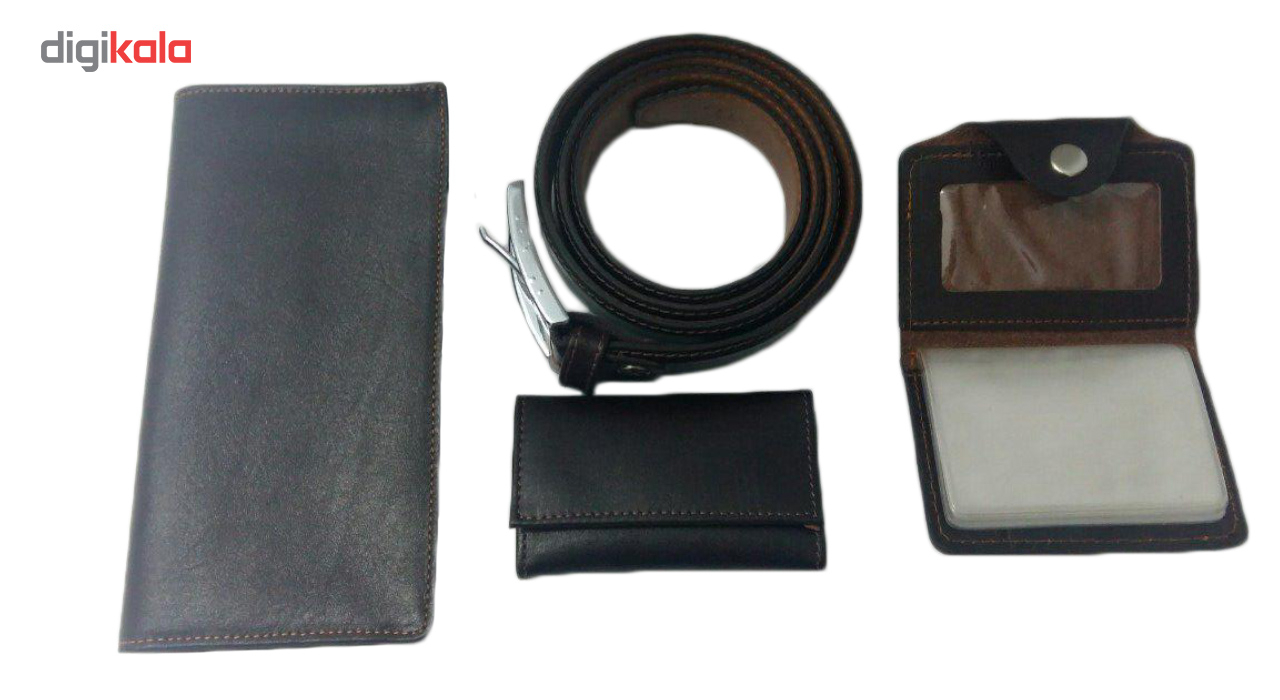 ست هدیه چرم ناب کد K303