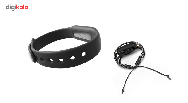 مچ بند هوشمند شیائومی مدل Mi Band 2 به همراه بند چرمی Fantasy سایز mm 125-165