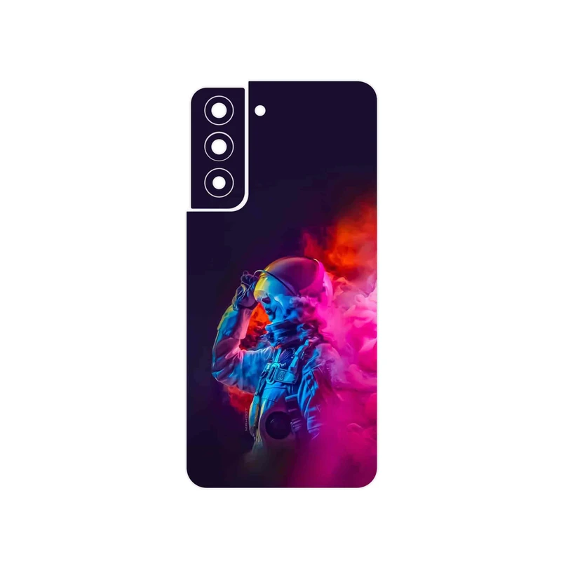 برچسب پوششی ماهوت مدل Smoke Rainbow Digital Art 1 مناسب برای گوشی موبایل سامسونگ Galaxy S21 FE 5G
