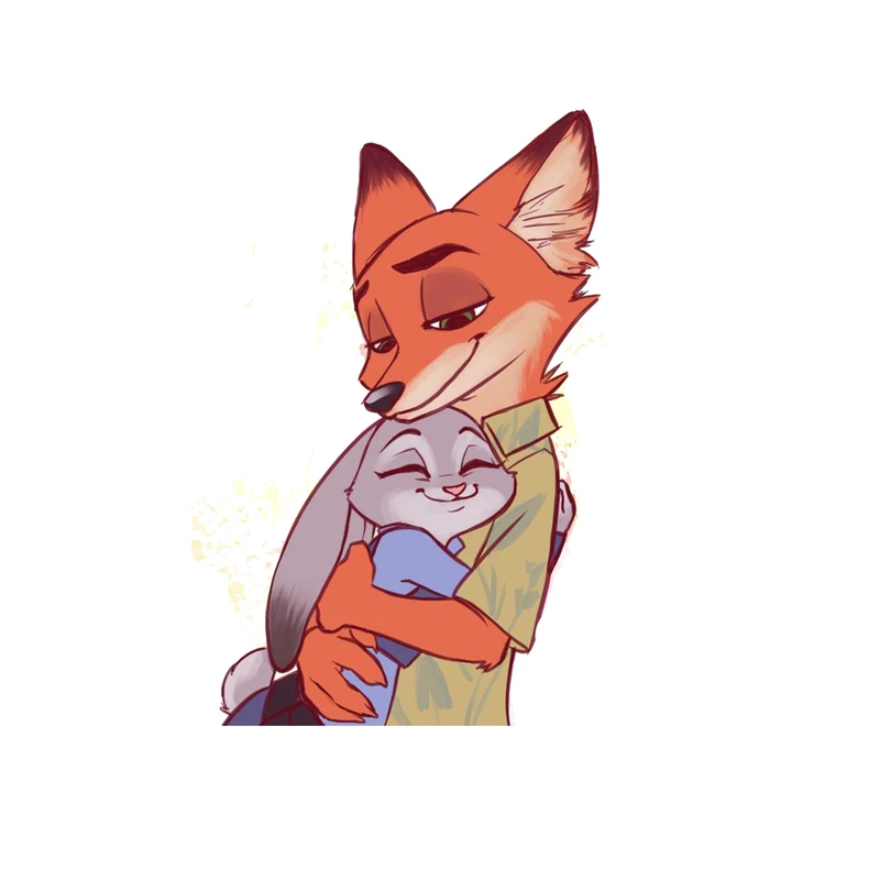 استیکر لپ تاپ و موبایل مدل انیمیشن طرح زوتوپیا Zootopia کد 2938