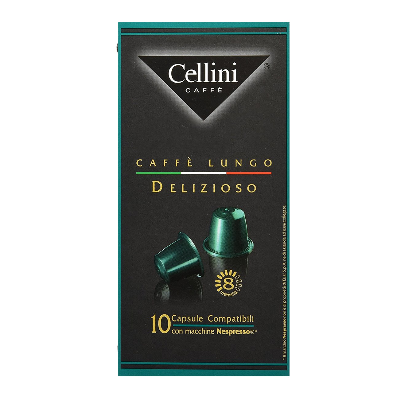کپسول قهوه سلینی مدل Cafee Lungo Delizioso