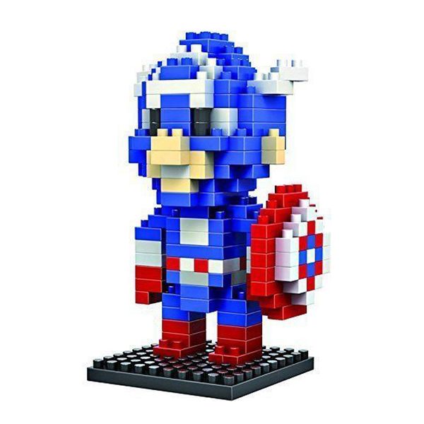 ساختنی مدل Heros Captain Particle Blocks ساختنی مدل Heros Captain Particle Blocks