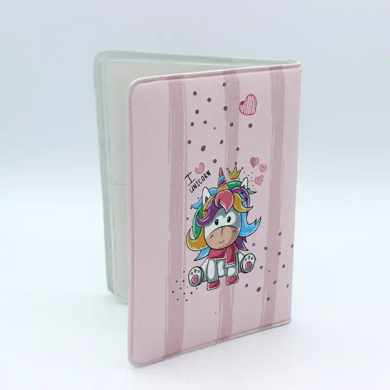 کیف مدارک زنانه مدل یونیکورن کد IDM 499