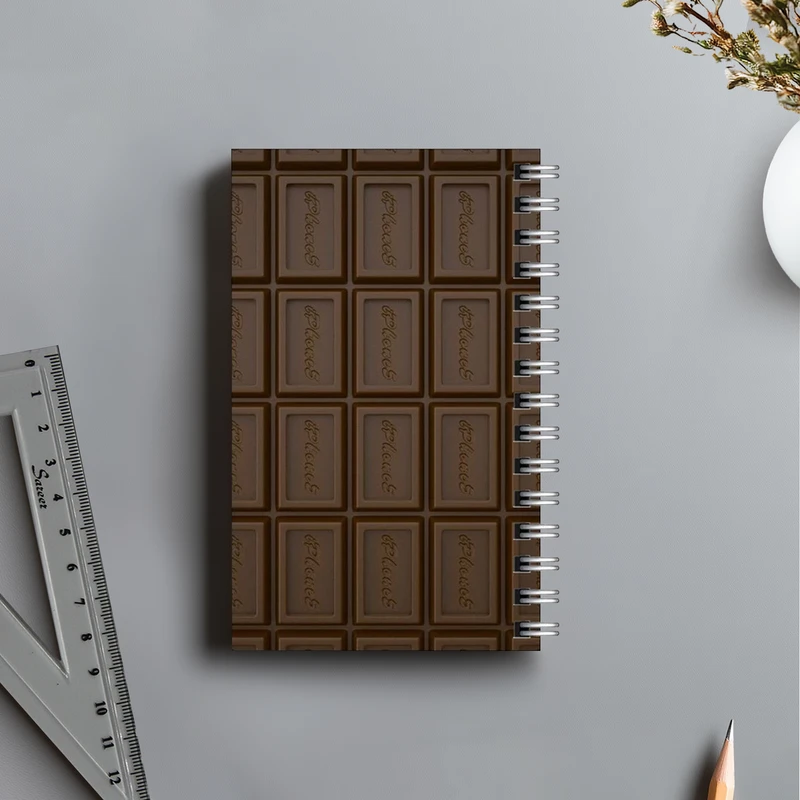 دفترچه یادداشت مدل to do list طرح پترن شکلاتی کد 3645032