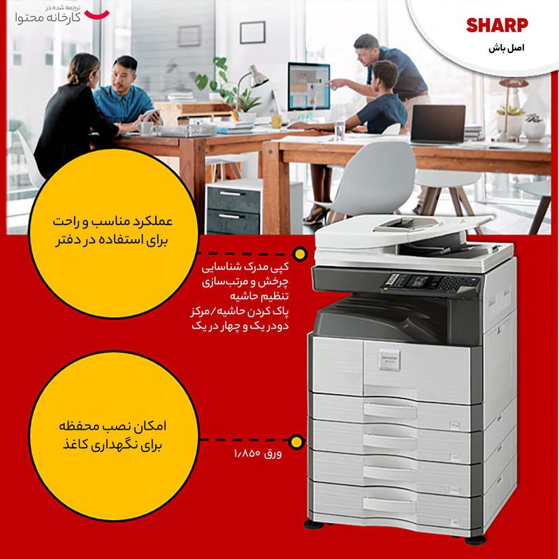 دستگاه کپی شارپ مدل AR- 7024