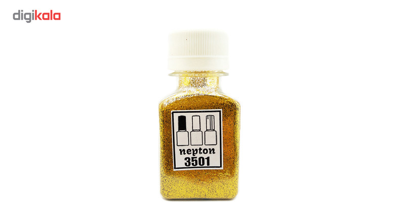 پودر اکلیل ناخن نپتون مدل 3501 Gold