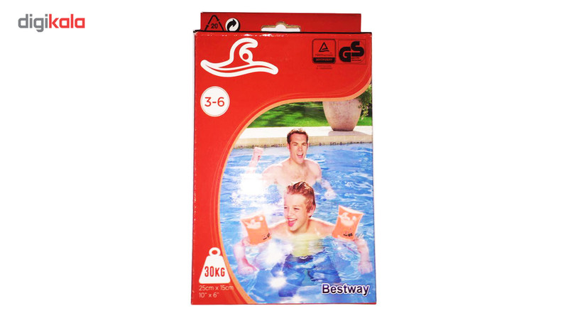 بازو بند شنای Bestway مدل 3-6 سایز S