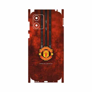 MAHOOT Manchester_United-FullSkin Cover Sticker for Motorola Moto E13