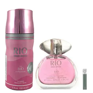 ست ادوپرفیوم زنانه ریو کالکشن مدل Rio Bright Crystal حجم 100ml