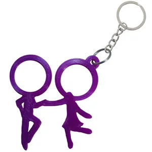 جاسوییچی آویز مارکت مدل LOVERS 3 کد AV25