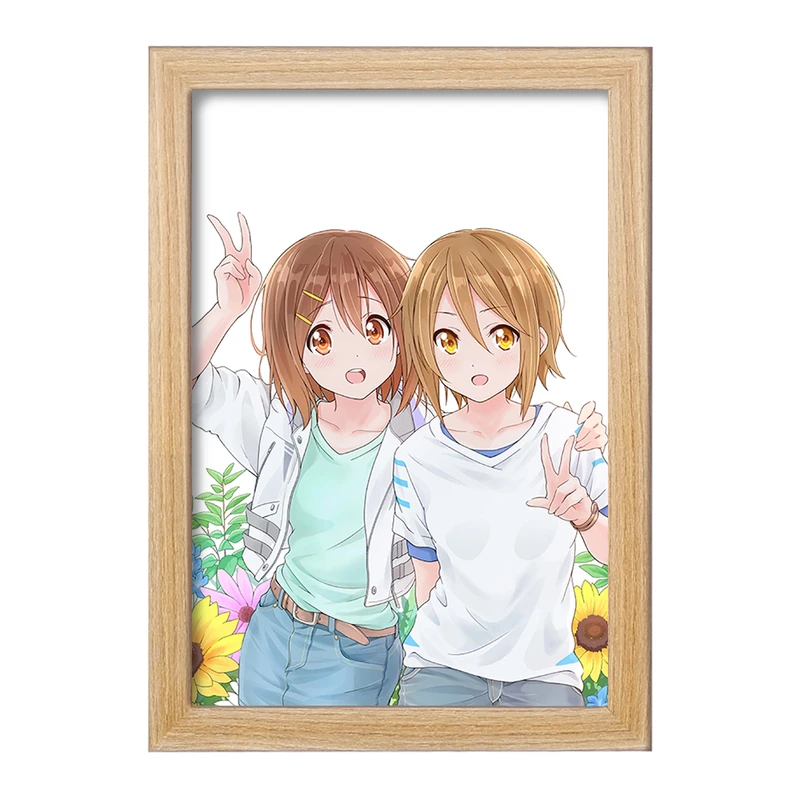 تابلو خندالو مدل یویی و ریتسو انیمه كي اون کد 34148