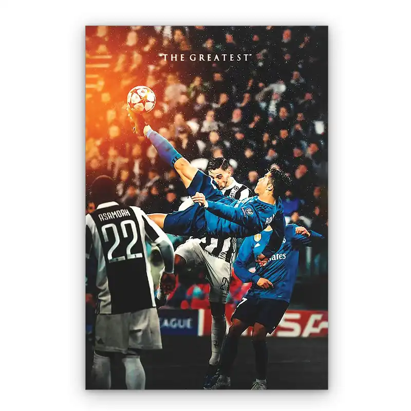 تابلو شاسی گالری دیکوماس طرح کریستیانو رونالدو کد CR7 DMS-T134