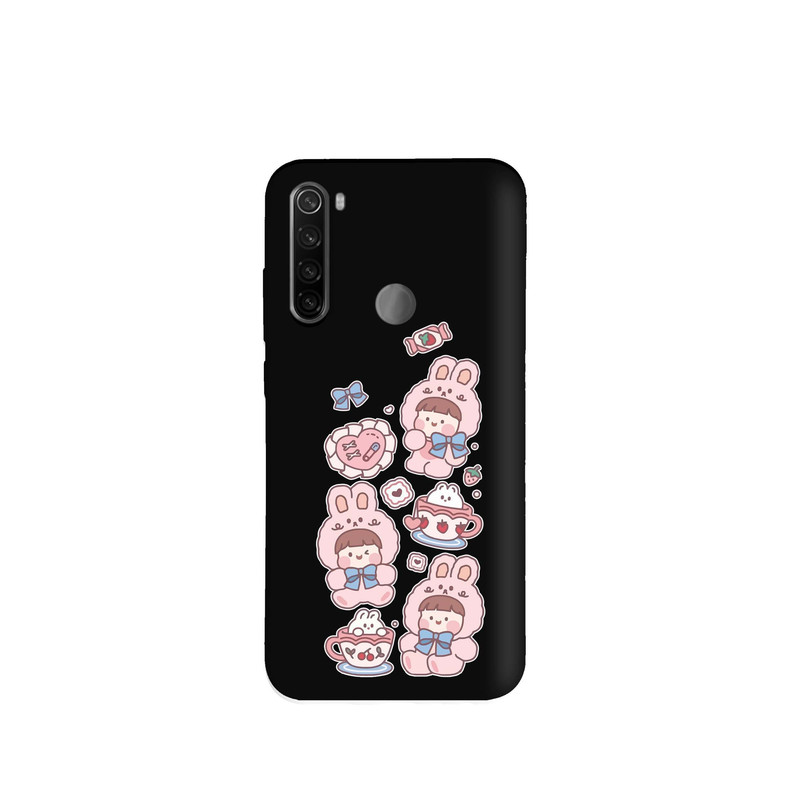 کاور طرح دختر کیوت کد m2785 مناسب برای گوشی موبایل شیائومی Redmi Note 8