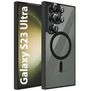 Goof Full Protect-B cover suitable for samsung Galaxy S23 Ultra with camera lens protector