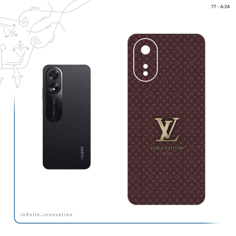 برچسب پوششی ماهوت مدل LOUIS_VUITTON_Logo مناسب برای گوشی موبایل اپو A38