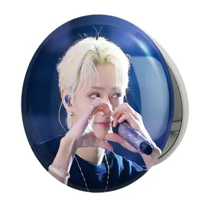 آینه جیبی خندالو طرح جونهی گروه سونتین Seventeen مدل تاشو کد 21596 