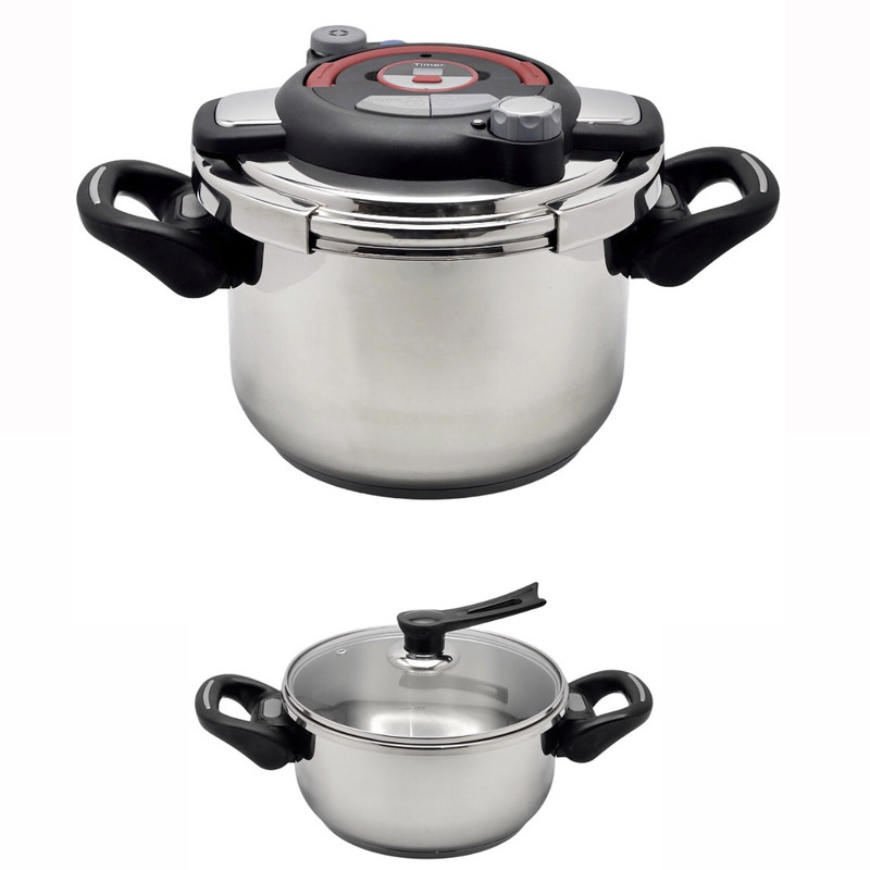 زودپز دوقلو مایر مدل MR-1818 گنجایش 7 و 5 لیتر