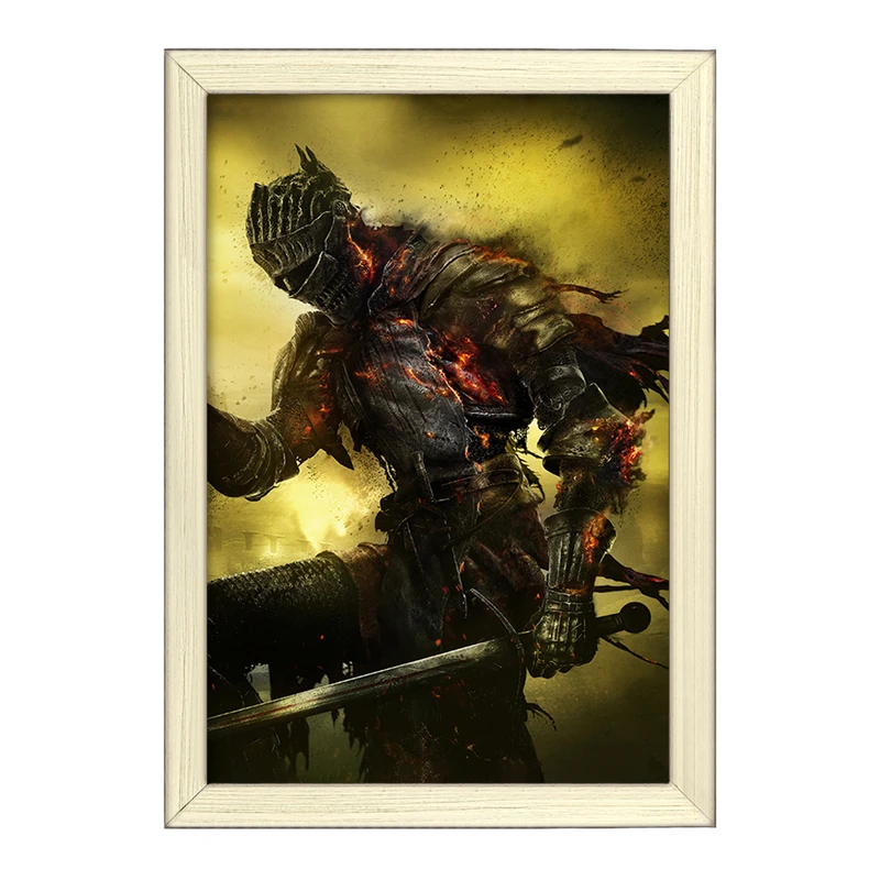 تابلو خندالو طرح کاور رسمی دارک سولز کد 30675