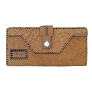 کیف پول مدل چرم طبیعی بزی دقت دکمه دار کد Sch-k21