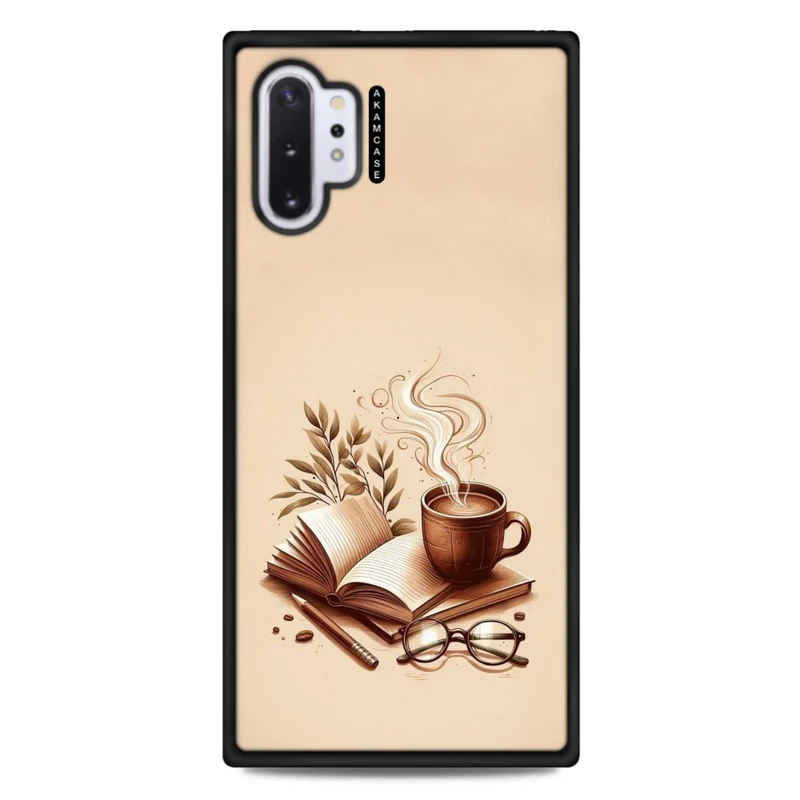 کاور آکام مدل AMC-WSGN10P-COFFEE-4 مناسب برای گوشی موبایل سامسونگ Galaxy Note 10 Plus