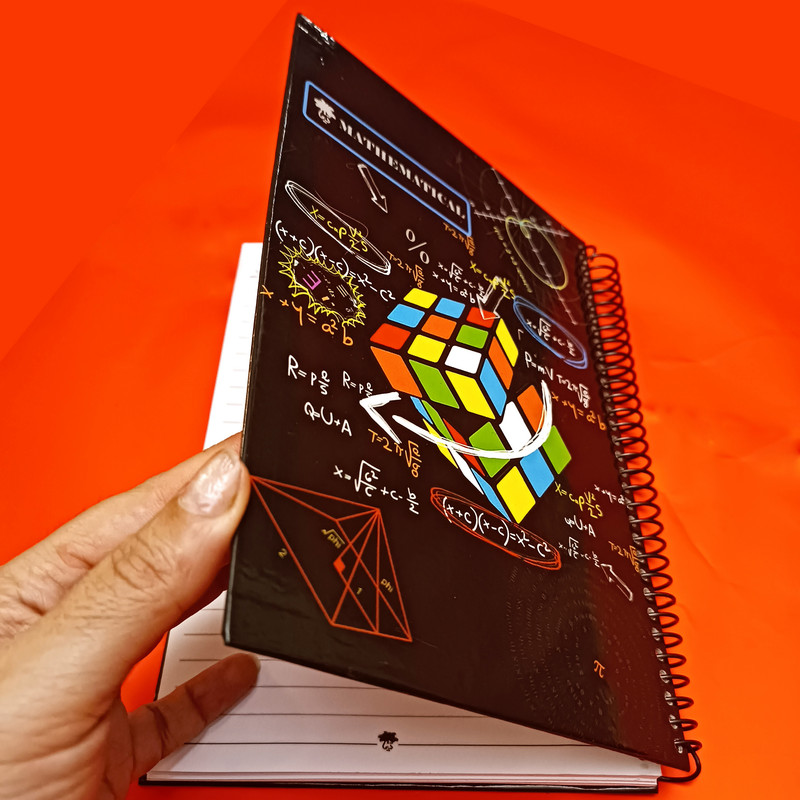 دفتر مشق 100 برگ تیما مدل ریاضیات