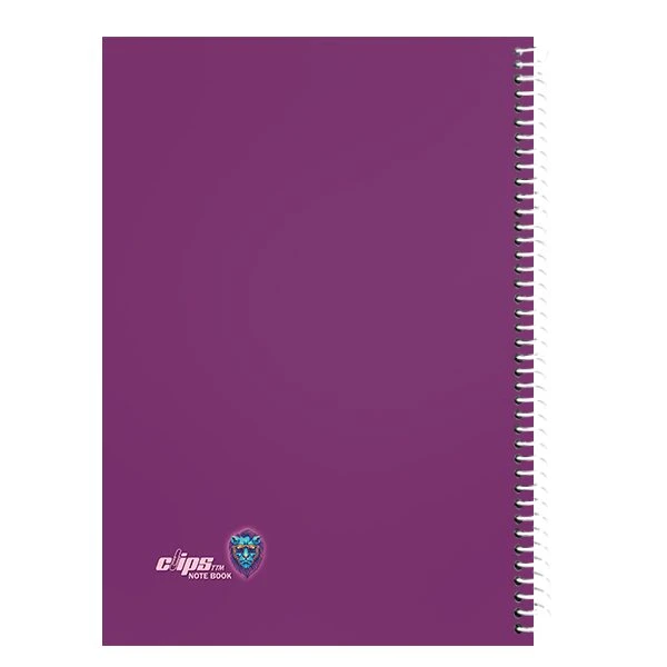 دفتر مشق 60 برگ کلیپس مدل آفیس کد 6070