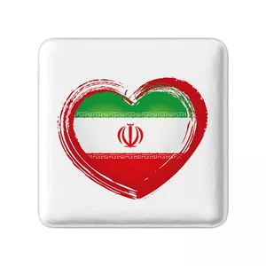 مگنت خندالو مدل پرچم ایران کد 23950