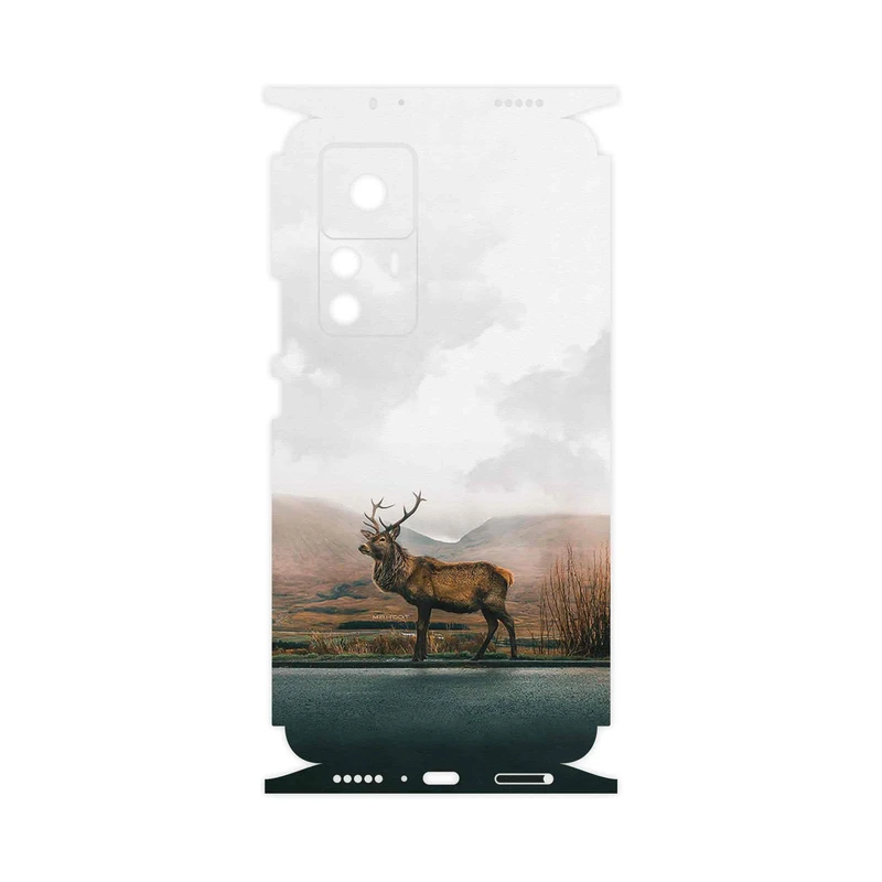 برچسب پوششی ماهوت مدل Horned_Deer-FullSkin مناسب برای گوشی موبایل شیائومی 12T Pro