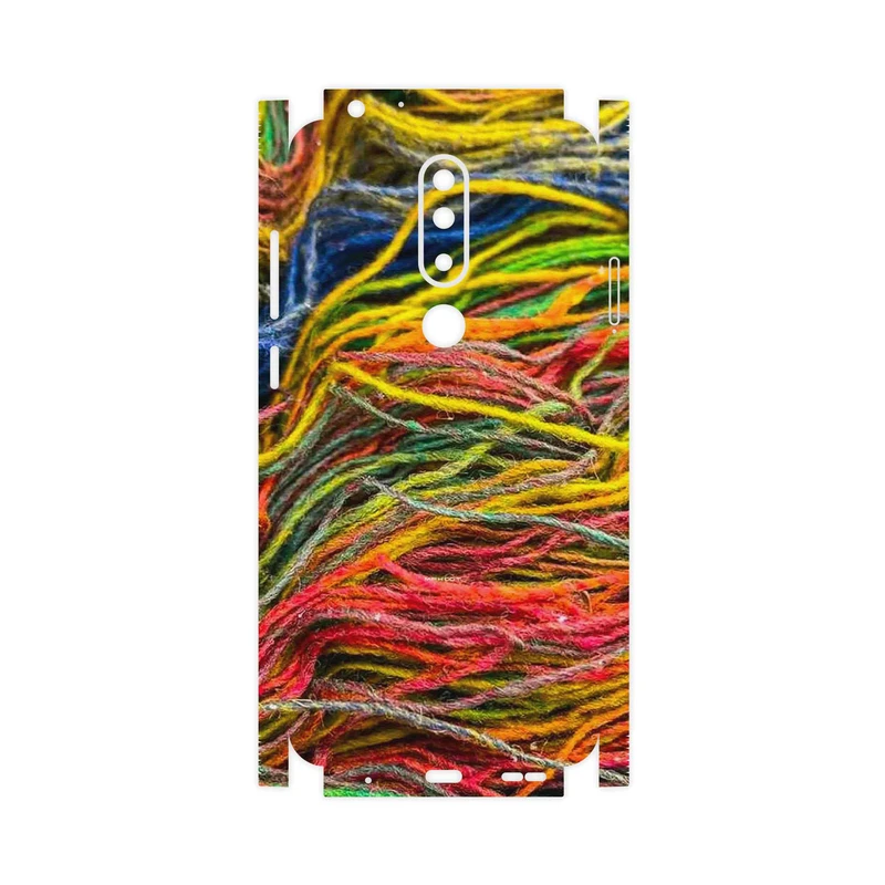 برچسب پوششی ماهوت مدل Fabric Texture 9-FullSkin مناسب برای گوشی موبایل نوکیا 5.1 Plus