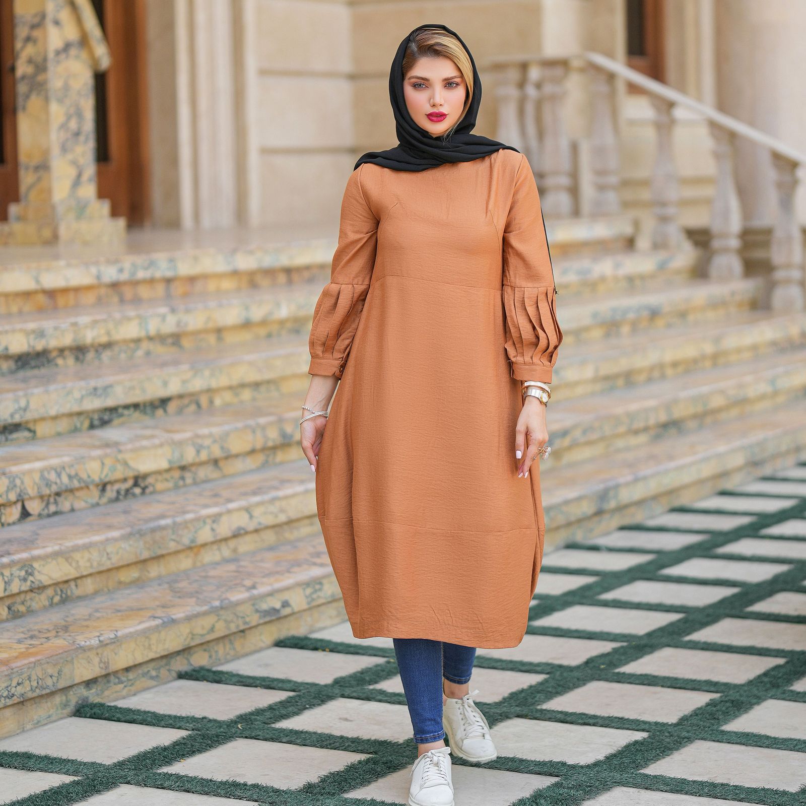 پیراهن زنانه السانا مدل نورسا کد 123717 -  - 2