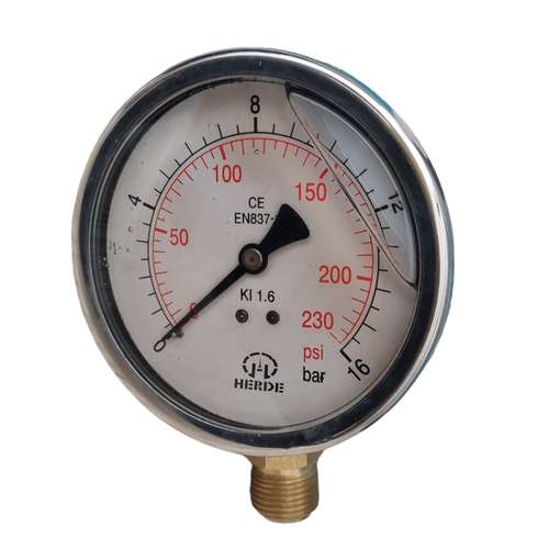 گیج فشار مدل bar 16  HERDE