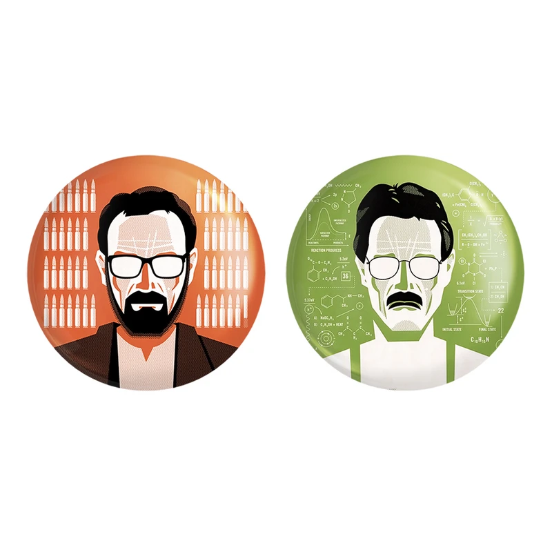 مگنت خندالو طرح والتر وایت سریال Breaking Bad کد 1329113292 مجموعه 2 عددی
