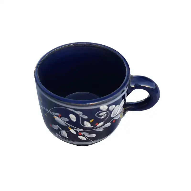 لیوان سفالی طرح گل کد s بسته 3 عددی