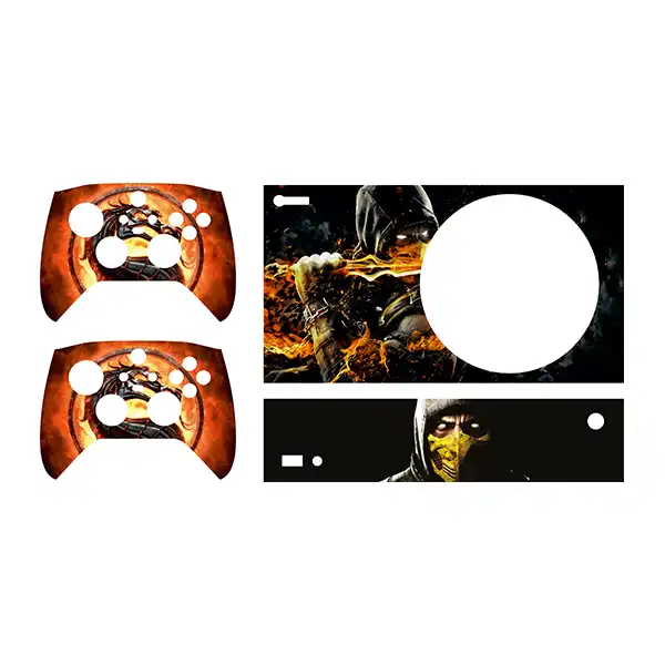 برچسب ایکس باکس series s مدل mortal kombat کد 4 مجموعه 4 عددی