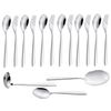 سرویس قاشق و چنگال 15 پارچه جی فی نی مدل G-252
