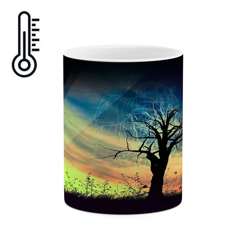 ماگ حرارتی کاکتی مدل منظره کد mgh15869