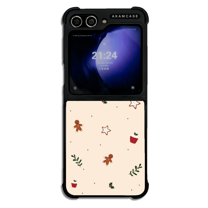 کاور آکام مدل AMCWSGZFLIP5-CHRISTMAS4 مناسب برای گوشی موبایل سامسونگ Galaxy Z Flip 5