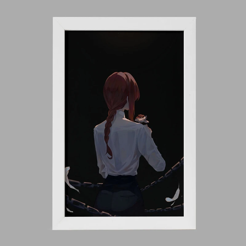 تابلو خندالو مدل ماکیما انیمه مرد اره ای کد 22341