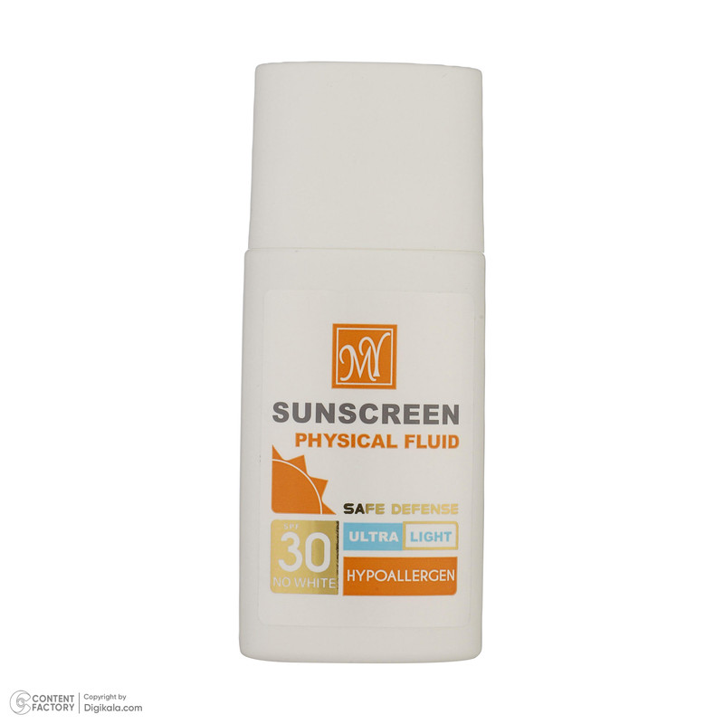 فلوئید ضد آفتاب بی رنگ مای +SPF30 مدل Hypoallergen مناسب انوع پوست حجم 50 میلی لیتر فلوئید ضد آفتاب بی رنگ مای +SPF30 مدل Hypoallergen مناسب انوع پوست حجم 50 میلی لیتر