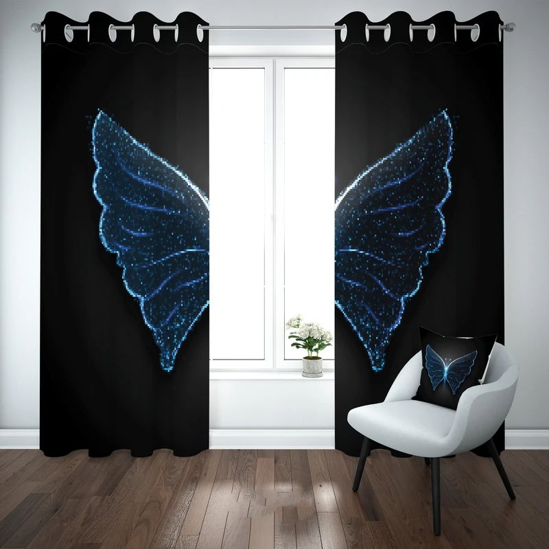 پرده مدل b2286 سایز 140×280 سانتی متر