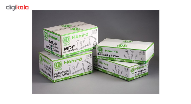 مجموعه 500 عددی پیچ ام دی اف مدل MDF-50