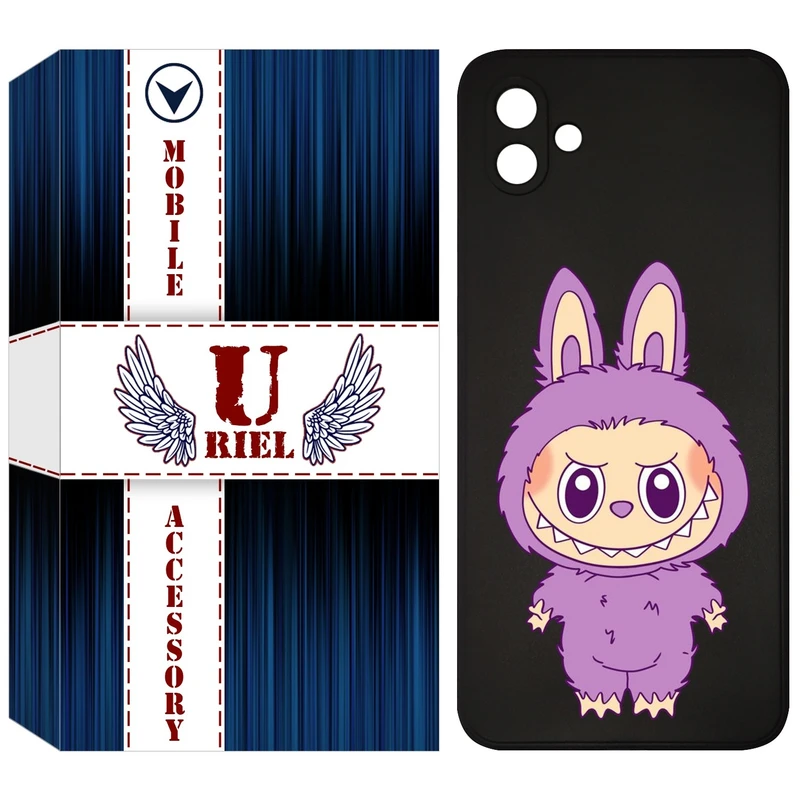 کاور یوریل قاب مدل KSH کد 150 طرح عروسک لبوبو مناسب برای گوشی موبایل سامسونگ Galaxy A05