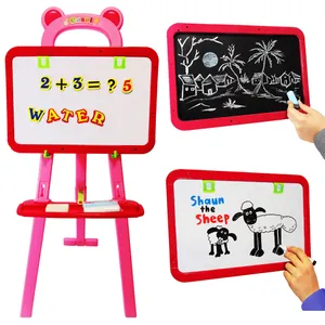 تخته وایت برد آموزشی سه کاره تنگجیا مدل Learning Easel 3-in-1 628-27A