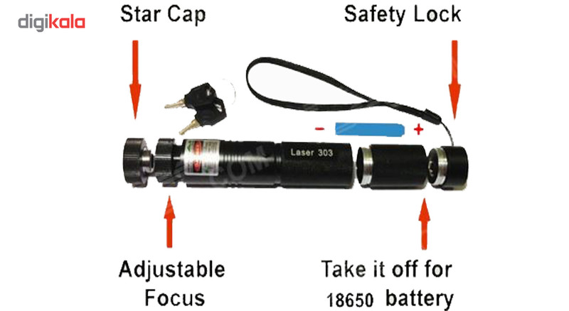 لیزر پوینتر مدل JD -303