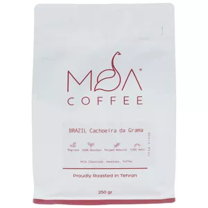 دانه قهوه Brazil Cachoeira Da Grama موآ مقدار 250 گرم