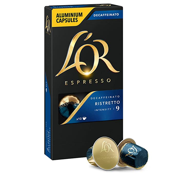 کپسول قهوه لور مدل Decaffeinato Ristretto