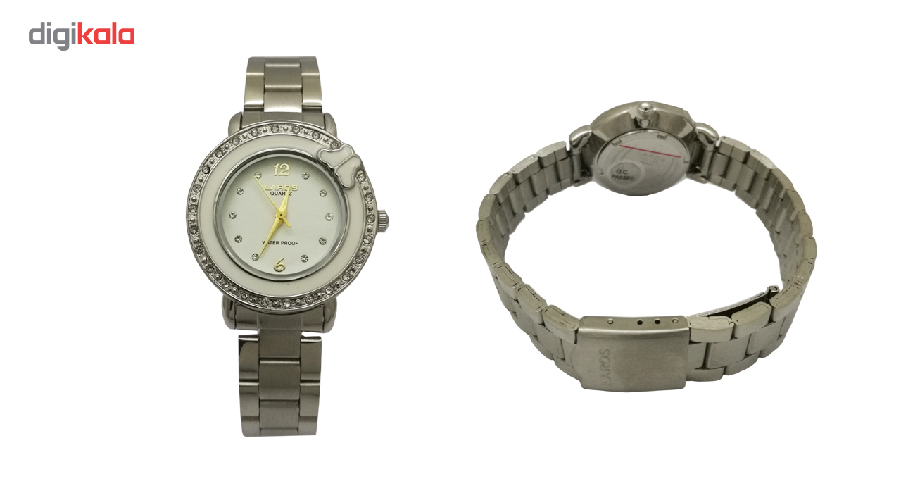 ساعت مچی عقربه ای زنانه لاروس مدل 0816-79896