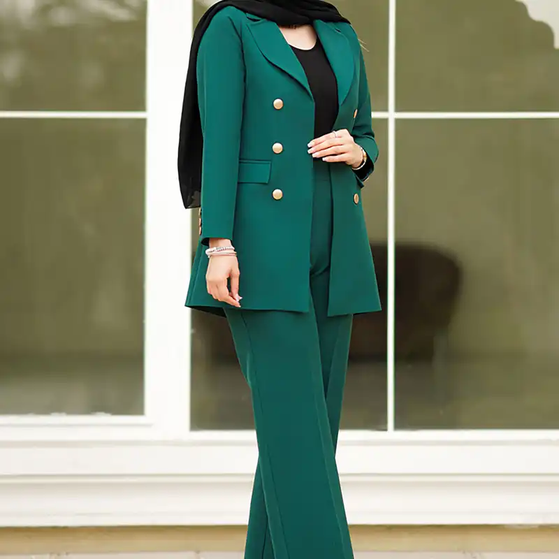 مانتو و شلوار زنانه السانا مدل آفتاب کد 142321